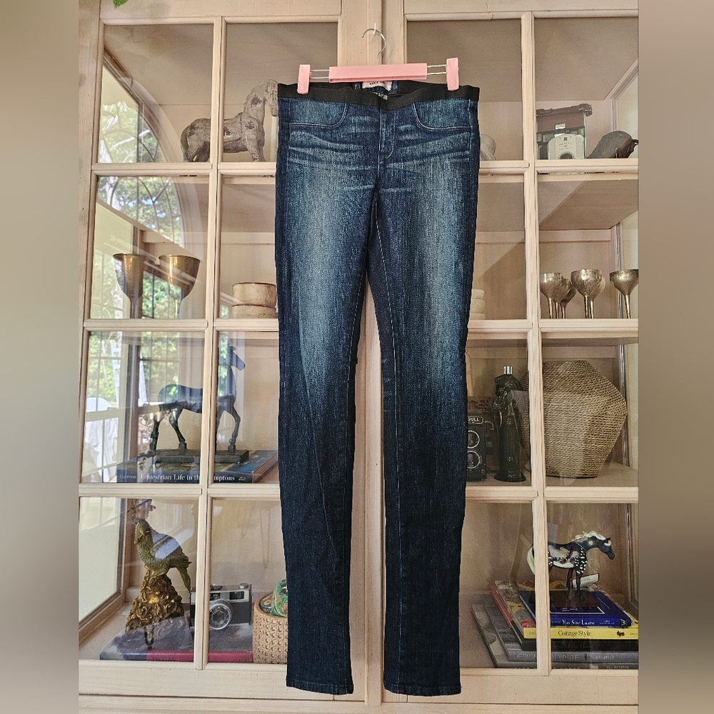 Women's Dark Blue Jeans - Picture 3 of 8